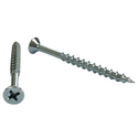 #8 | 1/2 Inch | Phillips Drive | Flat Head | Deep Thread | Sharp Point | Zinc Finish