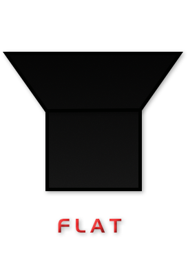 Flat head profile