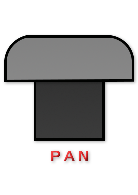 #8 | 1 Inch | Phillips Drive | Pan Head | Coarse Thread | Type A Point | Zinc Finish