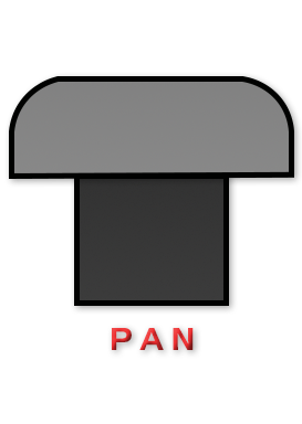 #14 | 3/4 Inch | Phillips Drive | Pan Head | Coarse Thread | Type A Point | Black Finish